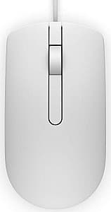 Mouse DELL Optical Mouse-MS116 - White (570-AAIP)