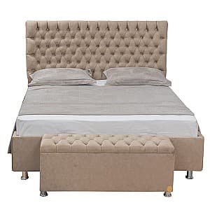 Кровать StarM Button-1 1.8 m Beige