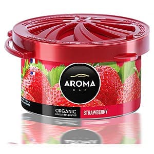 Автомобильный освежитель воздуха Aroma Organic Strawberry