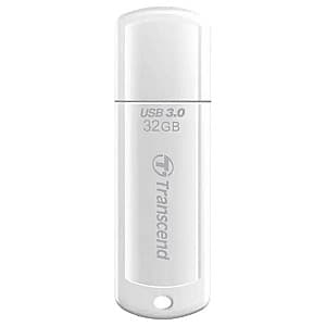 Флеш память USB Transcend JetFlash 730 32GB White
