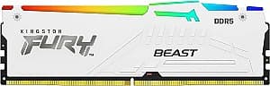 RAM Kingston FURY Beast White RGB EXPO 16GB (KF552C36BWEA-16)