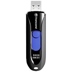 Флеш память USB Transcend JetFlash 790 64GB Black