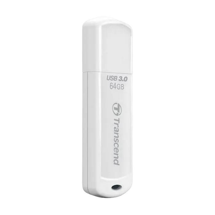 Флеш память USB Transcend JetFlash 730 64GB White