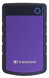 Hard disk extern Transcend StoreJet 25H3P 4TB Purple (TS4TSJ25H3P)