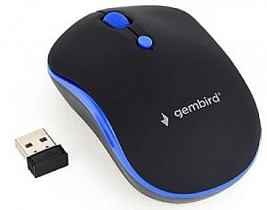 Компьютерная мышь Gembird MUSW-4B-03-B Black/Blue