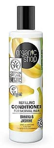 Кондиционер для волос Organic Shop Banana & Jasmine Refilling