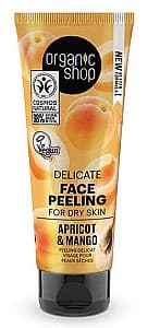 Скраб для лица Organic Shop Apricot & Mango Face Peeling