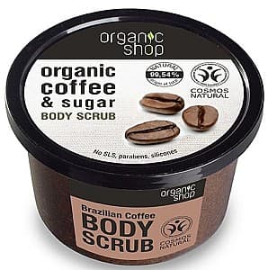 Scrub pentru corp Organic Shop Coffeee and Sugar Body Scrub