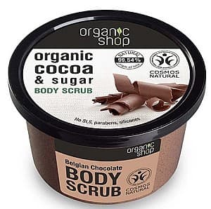 Scrub pentru corp Organic Shop Cocoa and Sugar Body Scrub