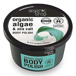 Scrub pentru corp Organic Shop Algae and Sea Salt Body Polish