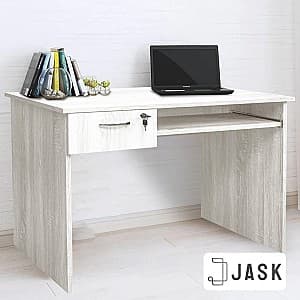 Офисный стол Jask Orion 100 Дуб Крафт Белый