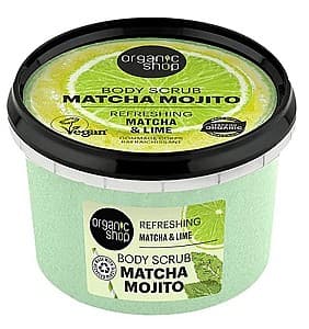 Скраб для тела Organic Shop Refreshing Matcha and Lime Body Scrub