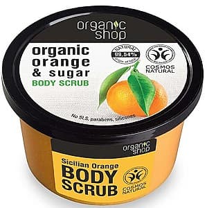 Scrub pentru corp Organic Shop Orange and Sugar Body Scrub
