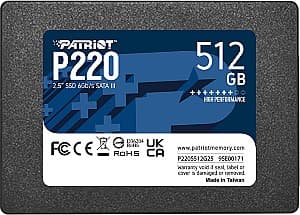 SSD PATRIOT P220 512GB (P220S512G25)