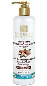Крем для волос Health & Beauty Moist & Shine Silicone Hair Cream No-Rinse