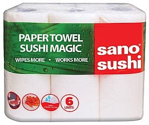 Бумажное полотенце Sano  Sushi 6buc 427107