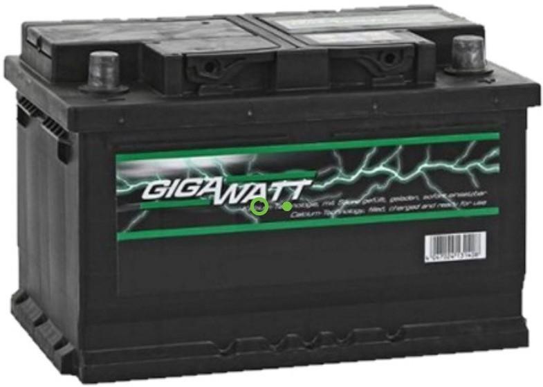 Аккумулятор GigaWatt 70AH 760A(EN)  S6 008 AGM