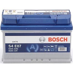Автомобильный аккумулятор Bosch 65AH 650A(EN)  S4 007 EFB