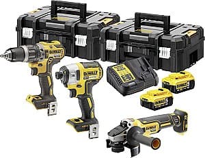 Набор электроинструментов Dewalt DCK384P2T (DCD796+DCG405+DCF887)