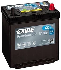 Автомобильный аккумулятор Exide Premium EA406