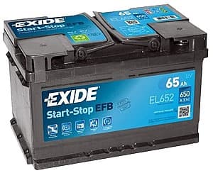 Автомобильный аккумулятор Exide Start-Stop EFB EL652