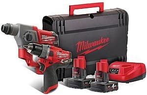 Набор электроинструментов Milwaukee M12 FPP2B-402X (4933459812)