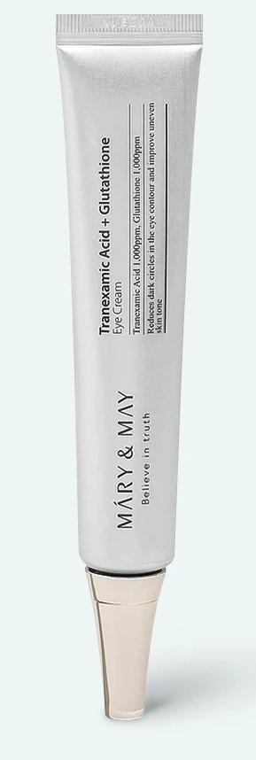 Crema pentru zona ochilor MARY & MAY Tranexamic Acid + Glutathione