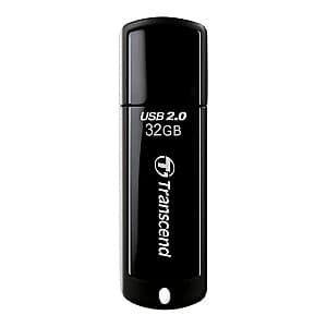 Stick memorie usb Transcend JetFlash 350 32GB Black