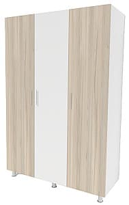 Шкаф Smartex N3 180cm White/Light Oak