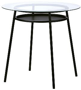 Стеклянный стол IKEA Allsta Стекло/Черный Металл