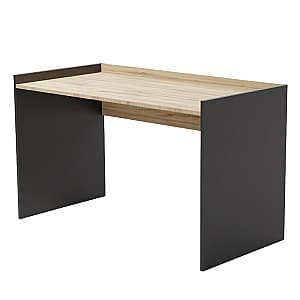 Masa de birou Smartex Tab (100cm) Black/Dark Oak