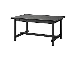 Деревянный стол IKEA Nordviken 152/223x95 Черный