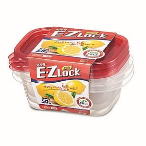 Набор пищевых контейнеров Ghidini Pezzetti EZ Lock 0.27l 45213
