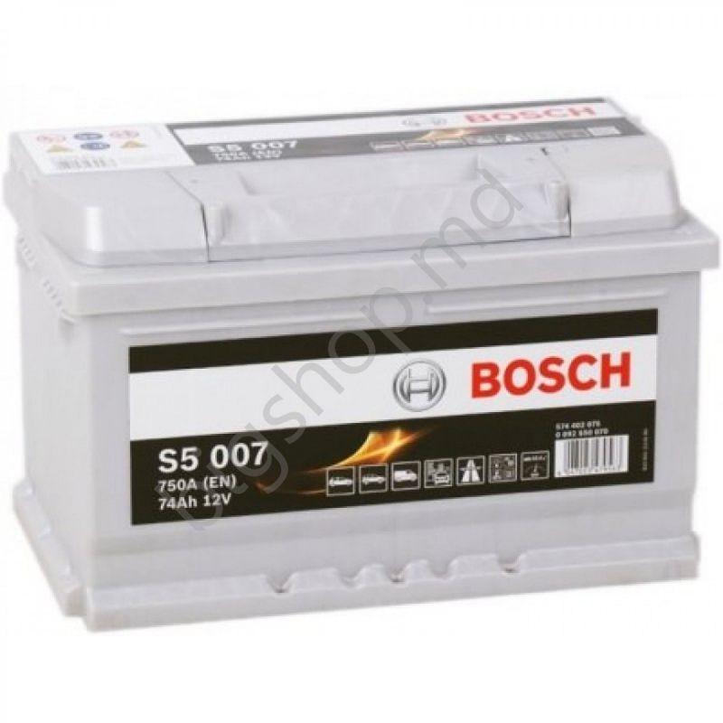 Аккумулятор Bosch 74AH 750A(EN) (S5 007)