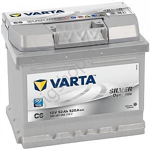 Автомобильный аккумулятор Varta 52AH 520A(EN) (S5 001)