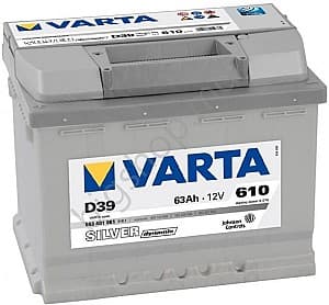 Автомобильный аккумулятор Varta 63AH 610A(EN) (S5 006)