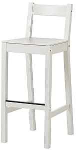 Scaun de bar IKEA Nordviken 75cm Alb