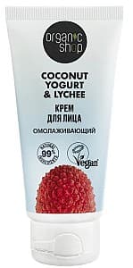 Crema pentru fata Organic Shop Coconut Yogurt and Lychee