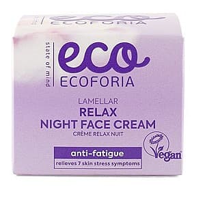Крем для лица Ecoforia Relax Night Face Cream