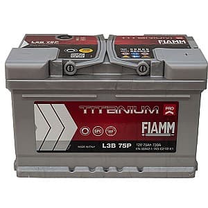 Аккумулятор Fiamm Titanium Pro L3B 730A 75AH+ P+ (7905156)