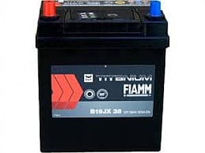 Аккумулятор Fiamm Black Japan B19JX 38AH L+ 300A узкая клема 187x127x22