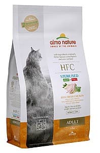 Hrana uscata pentru pisici Almo Nature HFC Adult Sterilized Chicken 1.2kg