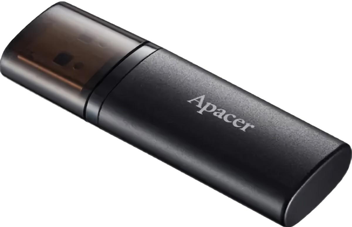 Stick memorie usb Apacer 64GB AH25B Black