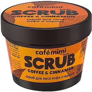 Scrub pentru corp Cafe Mimi Coffee and Cinnamon