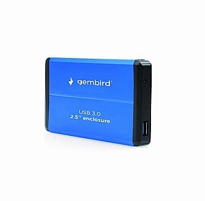 Внешний жёсткий диск Gembird External Case for 2.5 SATA HDD Blue (EE2-U3S-2-B)