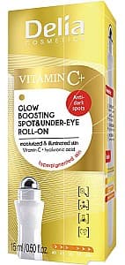 Крем для области вокруг глаз Delia Cosmetics Vitamin C+ Roll-On
