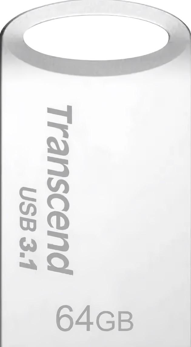 Stick memorie usb Transcend 64GB JetFlash 710 Silver