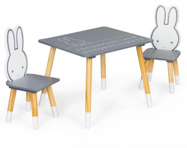 Письменный стол Ecotoys WH141 Серый/Белый