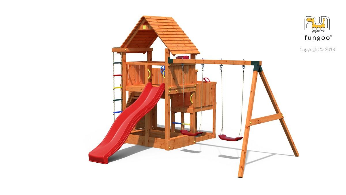 Complex de joacă Fungoo Big Leader Move Red