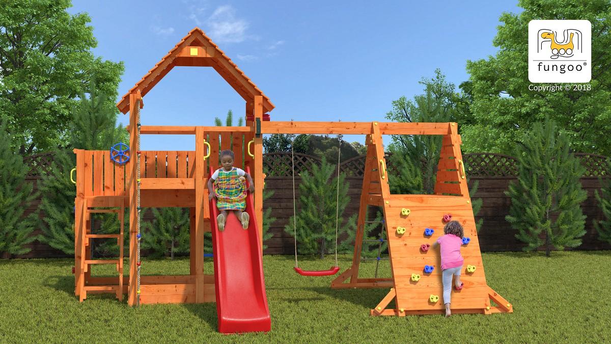 Игровой комплекс Fungoo Big Leader Spider Red